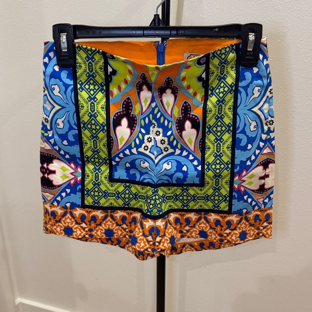 Flying Tomato Multicolor High Waist Shorts
